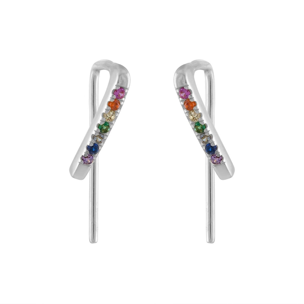 BRAND NEW Maison Miru RAINBOW CRYSTAL CLIMBERS